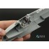 1/48 A-10C 3D-Printed & Coloured Interior on Decal Paper for Italeri kits