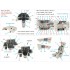 1/48 F-14A Late 3D-Printed & Coloured Interior on Decal Paper for Tamiya kits