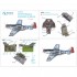 1/48 P-51D Mustang 3D-Printed & Coloured Interior on Decal Paper for Tamiya kits