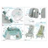 1/48 Mi-8MT Interior Parts (3D decal) for Trumpeter kits