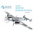 1/48 BF 110G 3D-Printed & Coloured Interior for Eduard kits