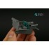 1/48 F-15C Eletronics bay Coloured Interior Detail Parts for Academy kits