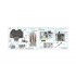 1/48 P-51B/C Mustang Early Interior 3D Decal for Eduard kits