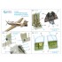 1/48 P-63C/E Kingcobra Interior 3D Decal for Dora Wings/AMG kits