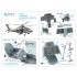1/48 AH-64A Interior 3D Decal for Hasegawa kits
