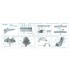 1/48 MiG-31M Interior Details 3D Decal for Hobby Boss Kit