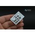 1/48 A-10A Warthog Interior 3D Decal for GWH kits