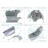 1/48 A-4F Skyhawk Interior Details on 3D Decal (Hobby Boss)
