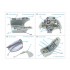1/48 A-4M Skyhawk Interior Details on 3D Decal (Hobby Boss)