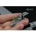 1/48 P-38F Lightning Interior Details on 3D Decal (Hasegawa)