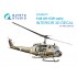 1/48 UH-1D early/UH-1H early Interior Details on 3D Decal (Kitty Hawk)