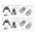 1/48 DH.100 Vampire FB.5/FB.9 Interior Details on 3D Decal (Trumpeter)