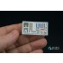 1/48 BAC/EE Lightning F.6 Interior 3D Decal for Airfix