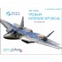 1/72 Su-57 Interior Detail Set (on decal paper) for Zvezda Kit (Blue & Grey Panel)