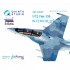 1/72 Yak-130 Interior Detail Set (on decal paper) for Zvezda Kit
