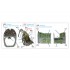 1/72 Supermarine Spitfire Mk.VIII Interior Detail Parts for Eduard kits
