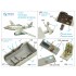 1/72 Messerschmitt Me-262A Interior Detail Parts for Airfix kits