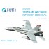 1/72 F/A-18C late Interior Details on 3D Decal (Academy) 