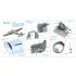 1/72 He 111 P/H Interior 3D Decal for Hasegawa kits
