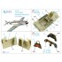 1/72 Ta 152C/H 3D-Printed & Coloured Interior on Decal Paper for Dragon kits