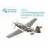1/72 P-51D Mustang Early Interior 3D Decal for Eduard kits