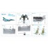 1/72 Mirage 2000C Interior Details on 3D Decal (Dream Model)