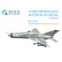 1/72 MiG-21MF (Moscow plant) Interior Details on 3D Decal (Eduard)