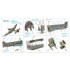 1/72 Ju 87B/Ju 87R Interior Details on 3D Decal (Airfix)