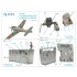 1/72 Nakajima Ki-84 Interior Details on 3D Decal (Arma Hobby)