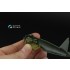 1/72 WWII A6M2 Zero 3D Interior Decals for FineMolds Kit (Nakajima Prod.)