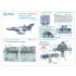 1/48 Tornado ECR Interior 3D Decal for Italeri kits Small version w/Resin Parts
