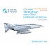 1/48 RF-4C Phantom II (late without DMAS) Interior 3D Decal (Hasegawa) #Small w/parts