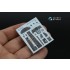 1/32 F-104A Interior 3D Decal for Italeri kits (Small version)