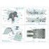 1/32 Dassault Mirage IIIE Interior 3D Decal Small Version for Italeri/Revell