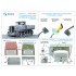 1/35 Komintern Artillery Tractor Interior 3D Decal (Trumpeter) #Small
