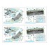 1/35 HH-60G Pave Hawk Interior Details on 3D Decal (Kitty Hawk) #Small Version