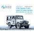 1/35 Toyota FJ43 Land Cruiser Interior 3D Decal Small for AK Interactive