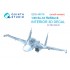 1/48 Su-34 3D-Printed & Coloured Interior on Decal Paper for KittyHawk kits (small ver)