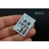 1/48 A-10C Coloured Interior Detail Parts for GWH kits #Small