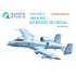 1/48 A-10C Coloured Interior Detail Parts for GWH kits #Small