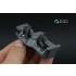 1/48 F-14A Tomcat Interior Details on 3D Decal (GWH) #Small Version