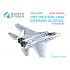 1/48 F-15A/F-15C Early/F-15J Early Interior 3D Decal (Hasegawa) #Small