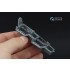 1/48 F-16I SUFA Interior Details on 3D Decal (GWH) #Small Version