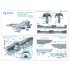 1/48 F-16I SUFA Interior Details on 3D Decal (GWH) #Small Version