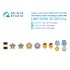 1/16 Soviet Navy Orders And Badges 1942-1945 3D Decal