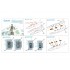 1/72 Su-25 Frogfoot Dorsal Avionics Bays for Zvezda