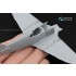 1/72 WWII La-5 Exterior Detail Set Part 3 with Resin Parts for Zvezda Kit