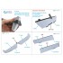 1/32 Bf 109K-4 Control Surfaces for Kotare Kit