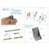 1/24 WWII German Fighter/Bomber Seat Belts with Metal Buckles for All Kits