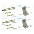 1/32 British Fighter Seatbelts Late WWII/Post-War with Metal Buckles